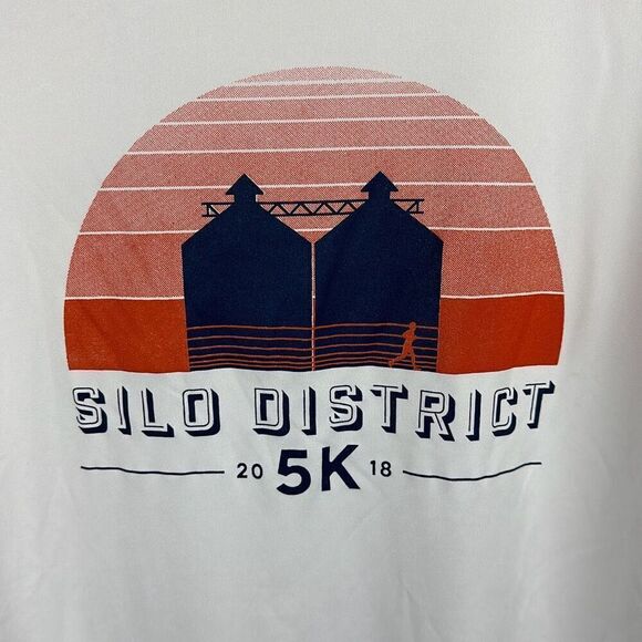 Magnolia Silo District 5k Athletic Shirt 2018 Sz XL Race Running Fitness Exercis - Picture 2 of 7